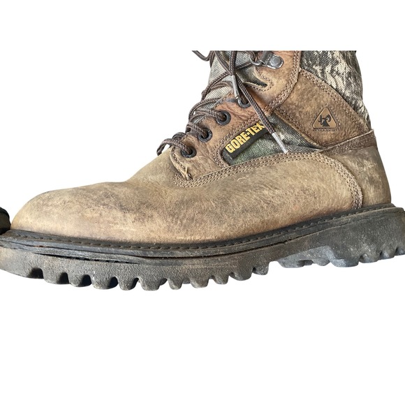 Rocky Ranger 9221 Mens Boots 8M Gore-Tex 600g Thinsulate Camo Hunting Waterproof - Picture 5 of 9